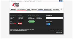 Desktop Screenshot of guncelfutbol.com